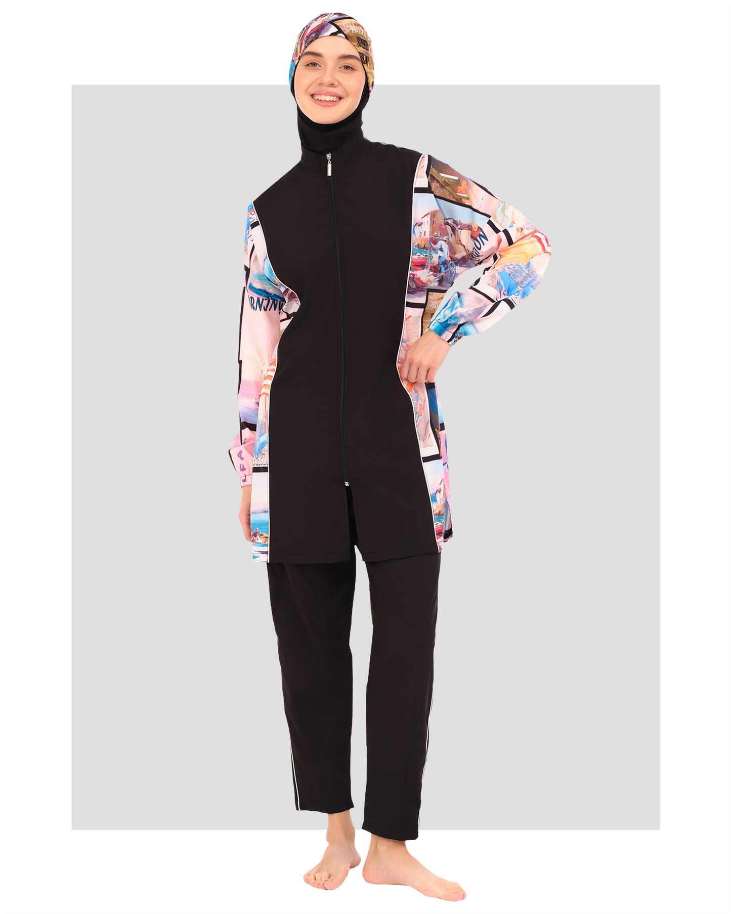 Parachute Fabric Burkini