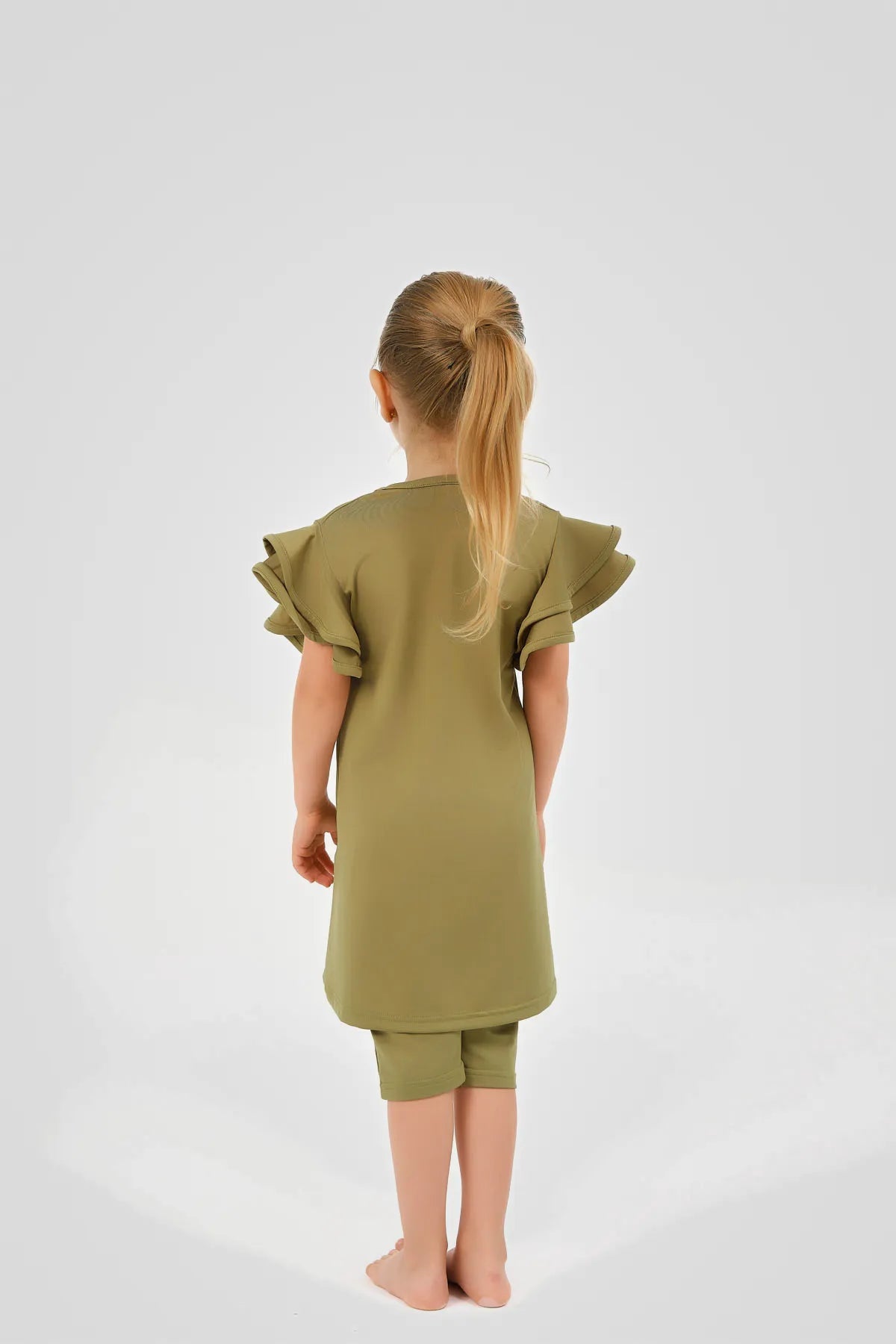 Modest Kids Swimwear Olive Green