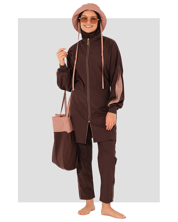 Mocha Blush Burkini