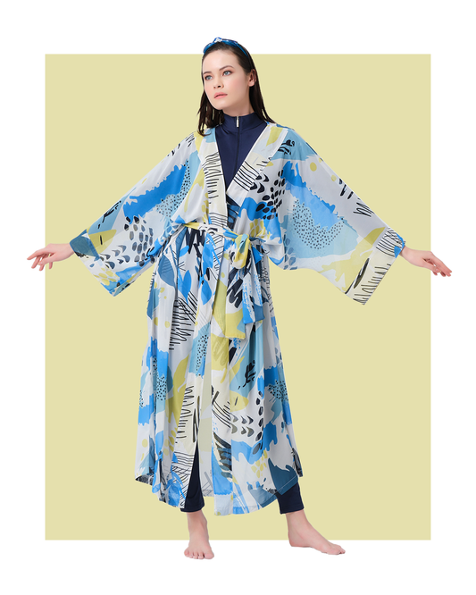 Printed Kimono