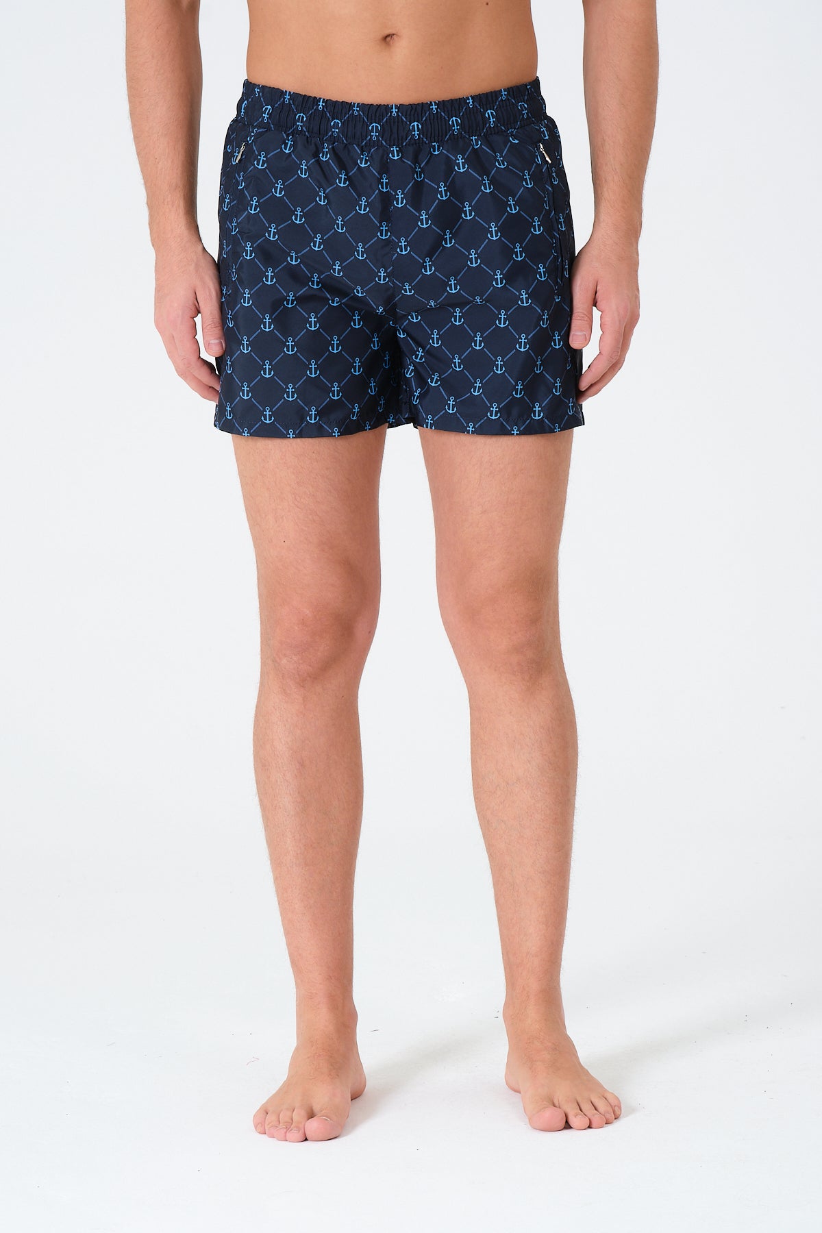 Anchor Print Men's Swim Shorts