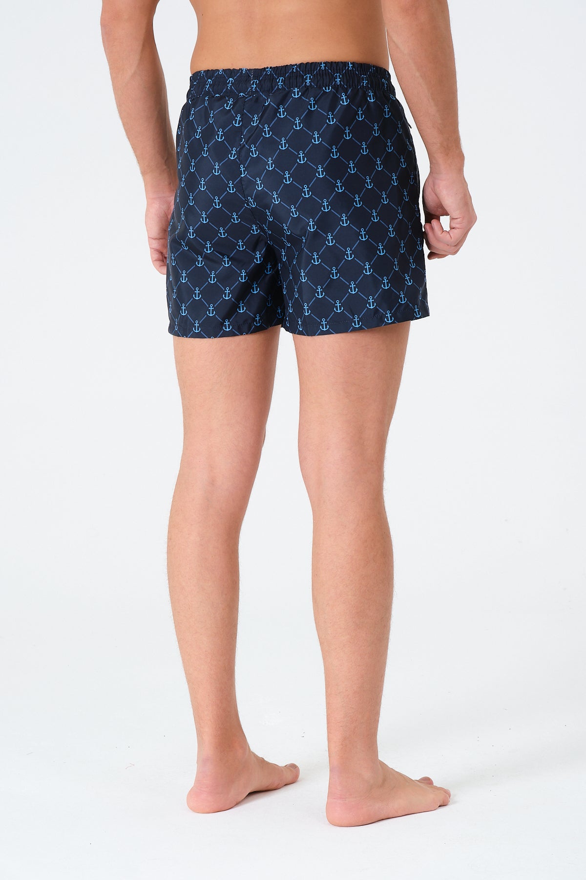 Anchor Print Men's Swim Shorts