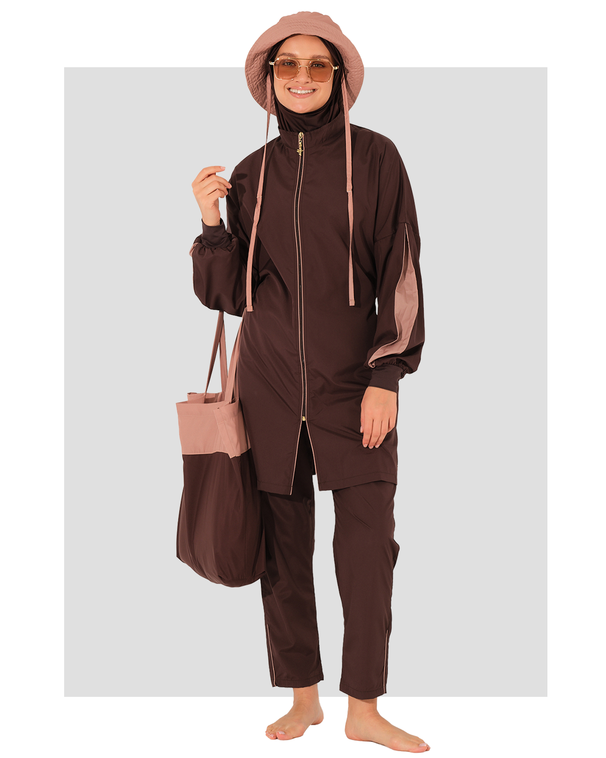 Mocha Blush Burkini