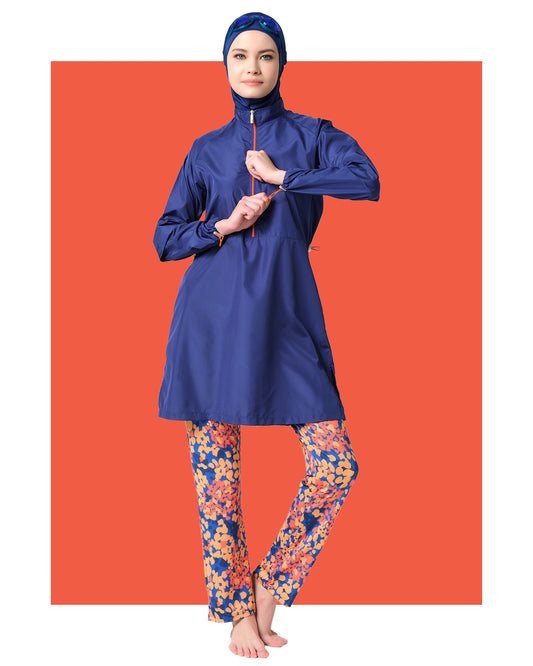 Lycra Fabric Printed Burkini Set