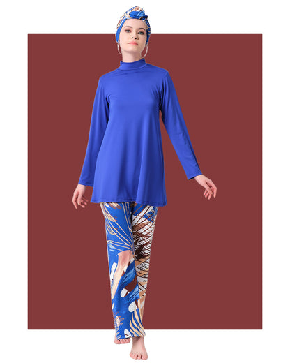 Lycra Fabric Printed Burkini Set