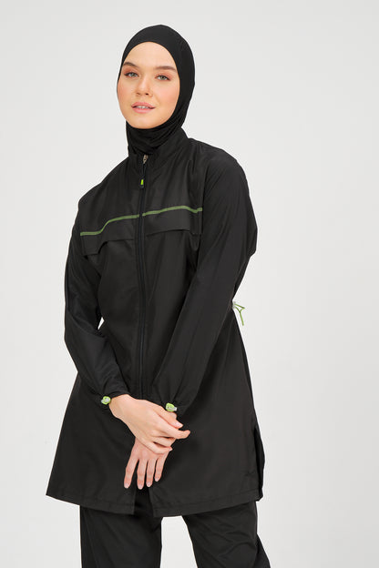 Parachute Fabric Burkini-Big Sizes