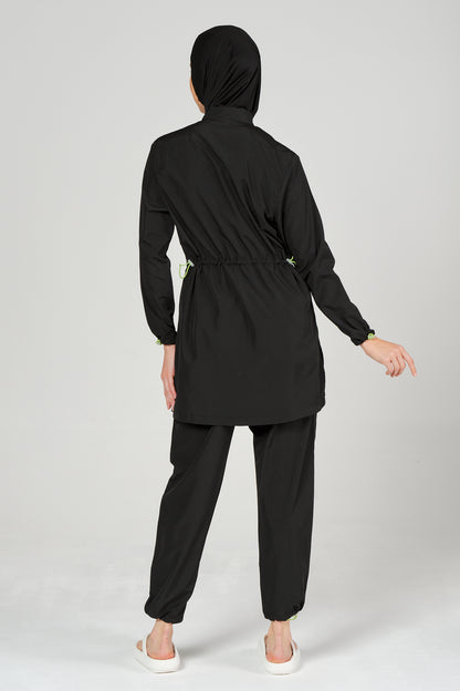 Parachute Fabric Burkini-Big Sizes