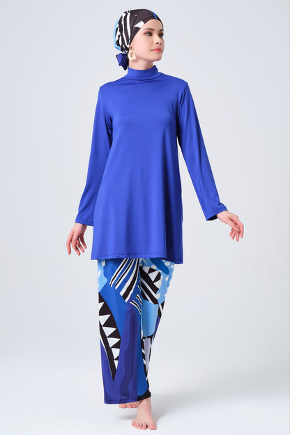 Lycra Fabric Printed Burkini Set