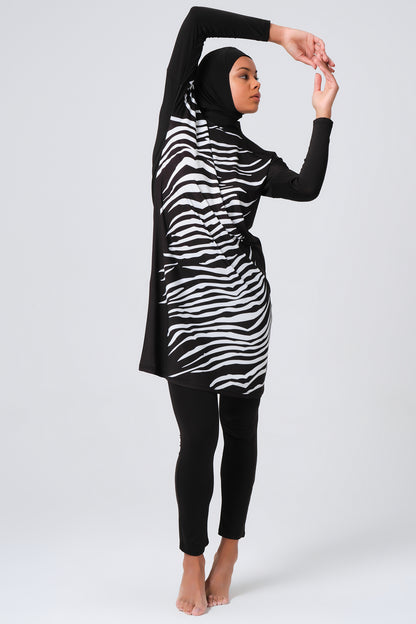 Lycra Fabric Printed Burkini Set