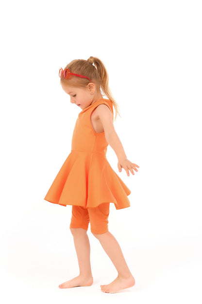 Modest Kids Swimwear Orange