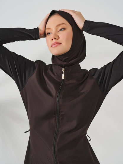 Modest Black Burkini Full-Length