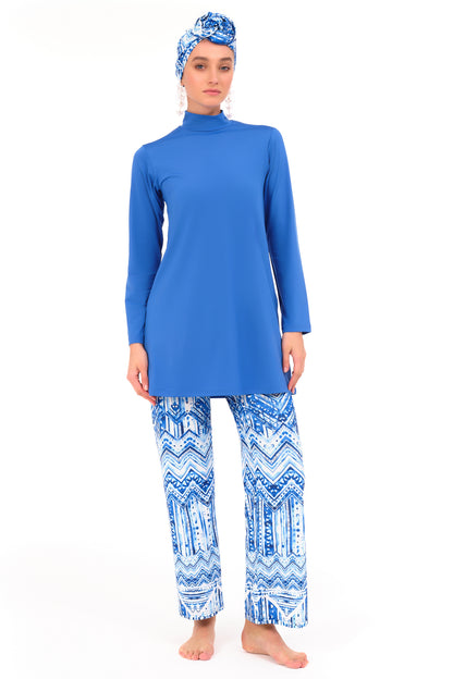 Lycra Fabric Printed Burkini Set