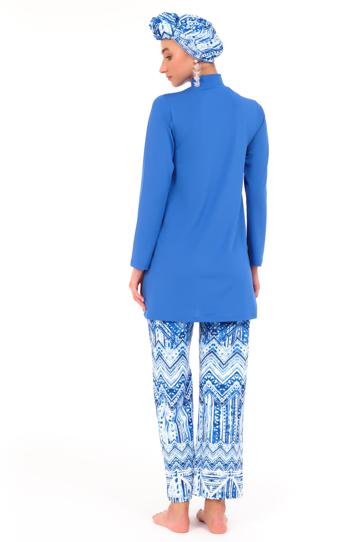 Lycra Fabric Printed Burkini Set