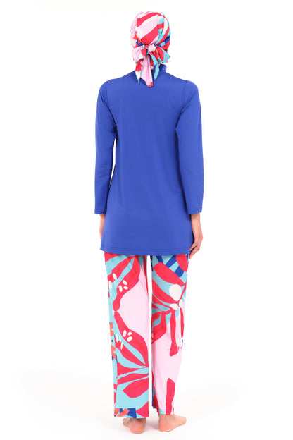 Lycra Fabric Printed Burkini Set