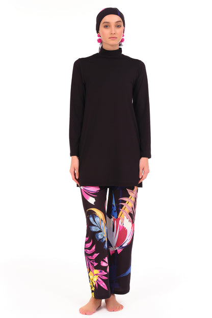 Lycra Fabric Printed Burkini Set