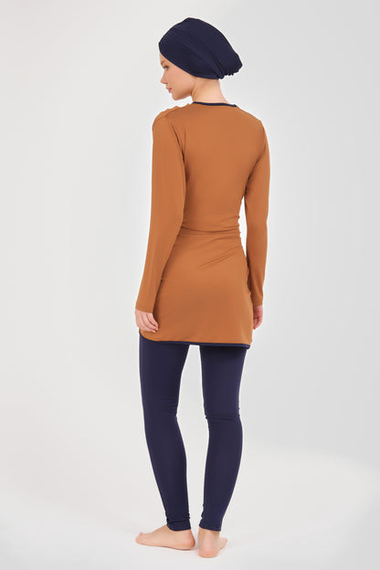 Burnt Orange Modest Swimwear Burkini