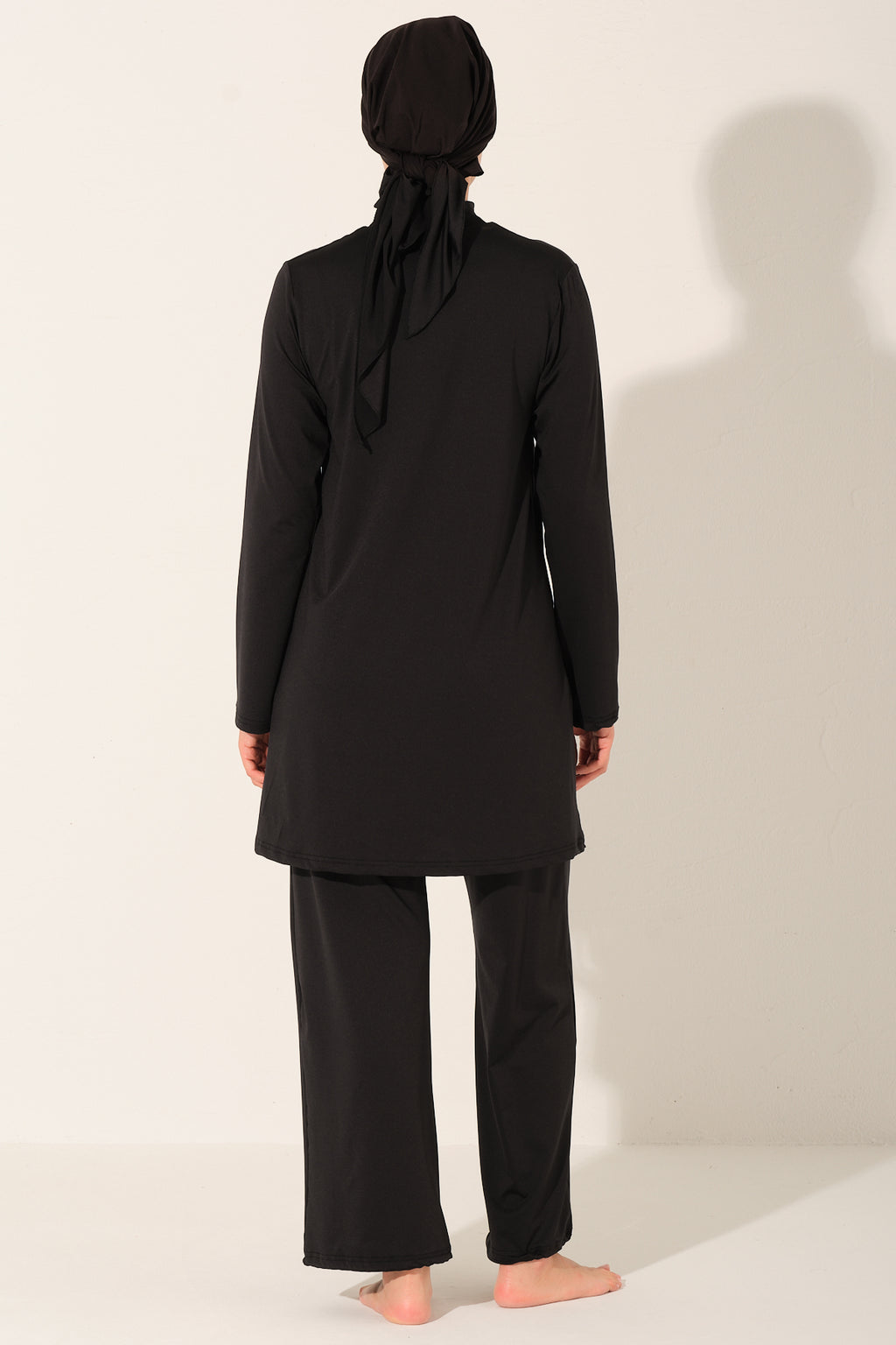 Black Base Layer Modest Swimsuit