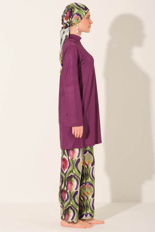 Peacock Luxe Burkini Set