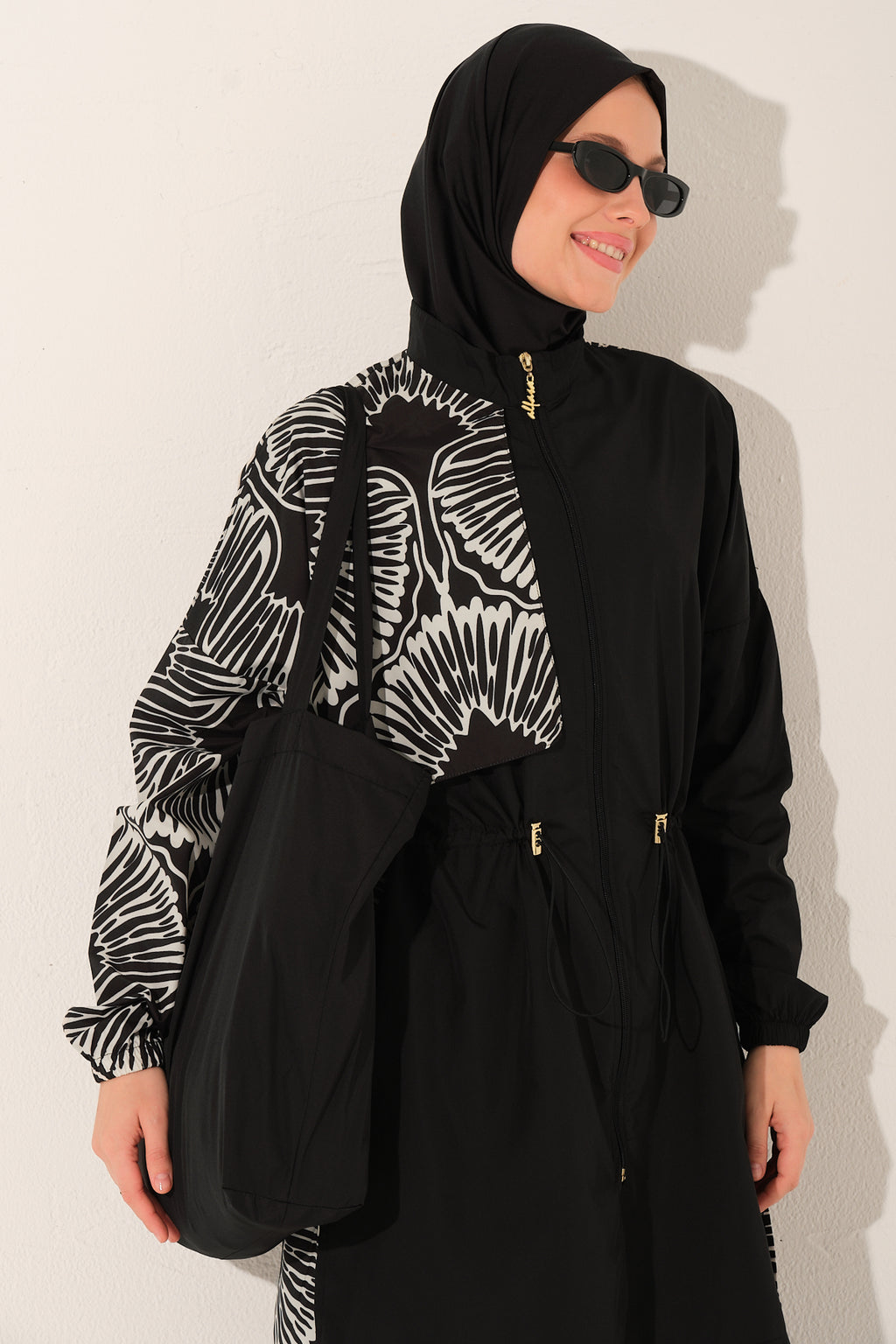 Full Set Black Modest Swimwear