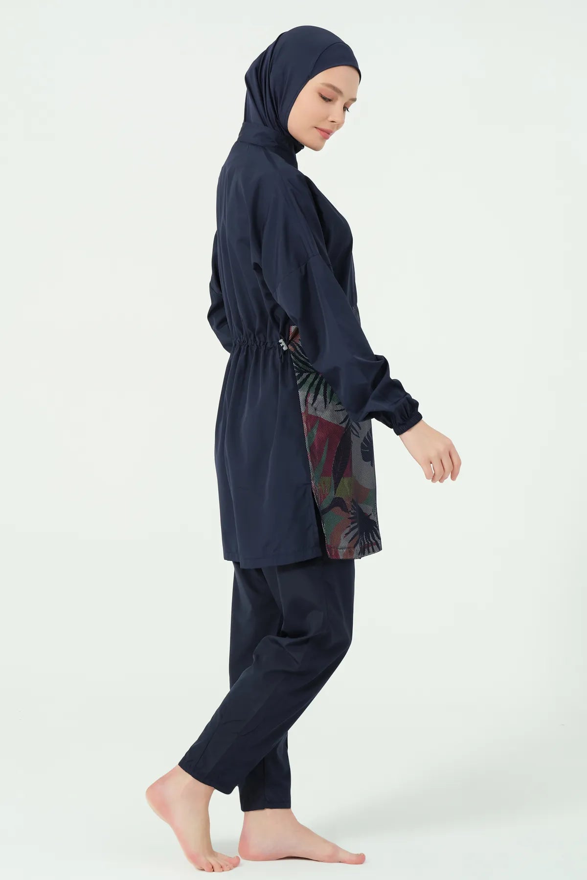 Artistic Charm Meets Modesty Modest Swimwear