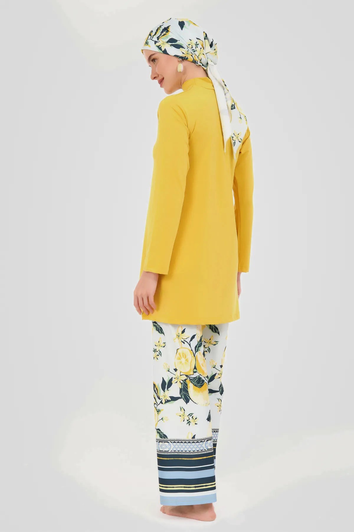 Sicilian Lemon Fresh & Vibrant Modest Swimwear